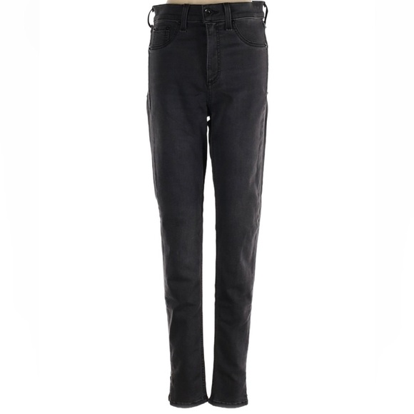 Rag & bone high rise ankle skinny grey jeans - Picture 2 of 4